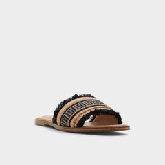 Nalani Open Black Women's Flats - Slide sandal | Aldo sale
