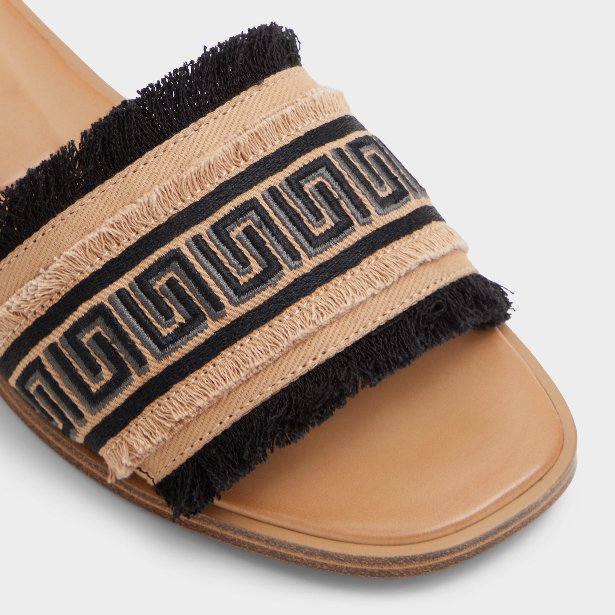 Nalani Open Black Women's Flats - Slide sandal | Aldo sale