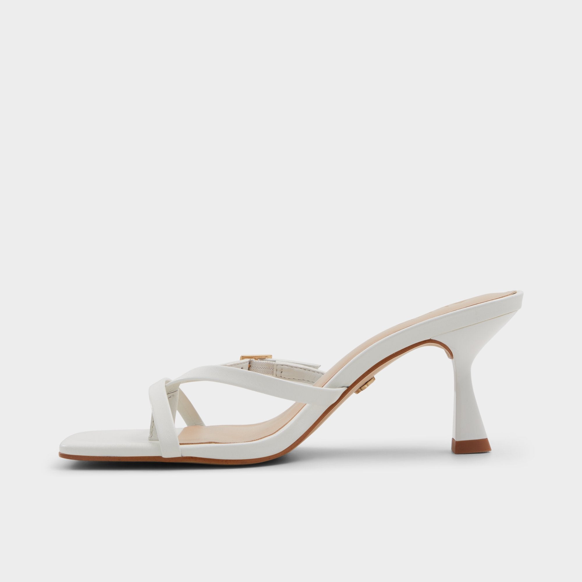 Gannever White/Bone Women's Heeled sandals -  | Aldo on sale