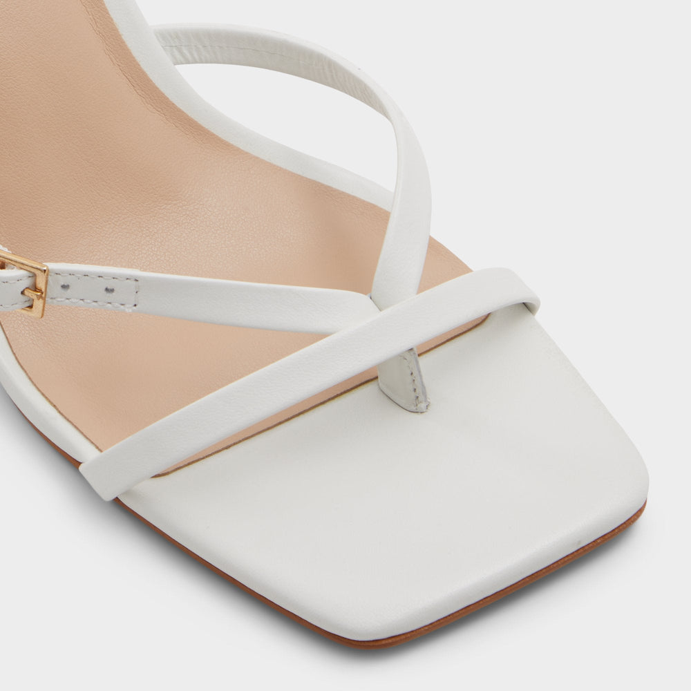 Gannever White/Bone Women's Heeled sandals -  | Aldo on sale