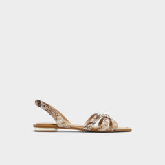 Marassita Brown Multi Women's Slingbacks - Flat sandal | Aldo outlet