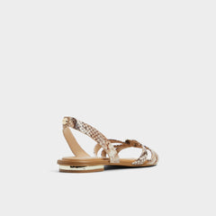 Marassita Brown Multi Women's Slingbacks - Flat sandal | Aldo outlet