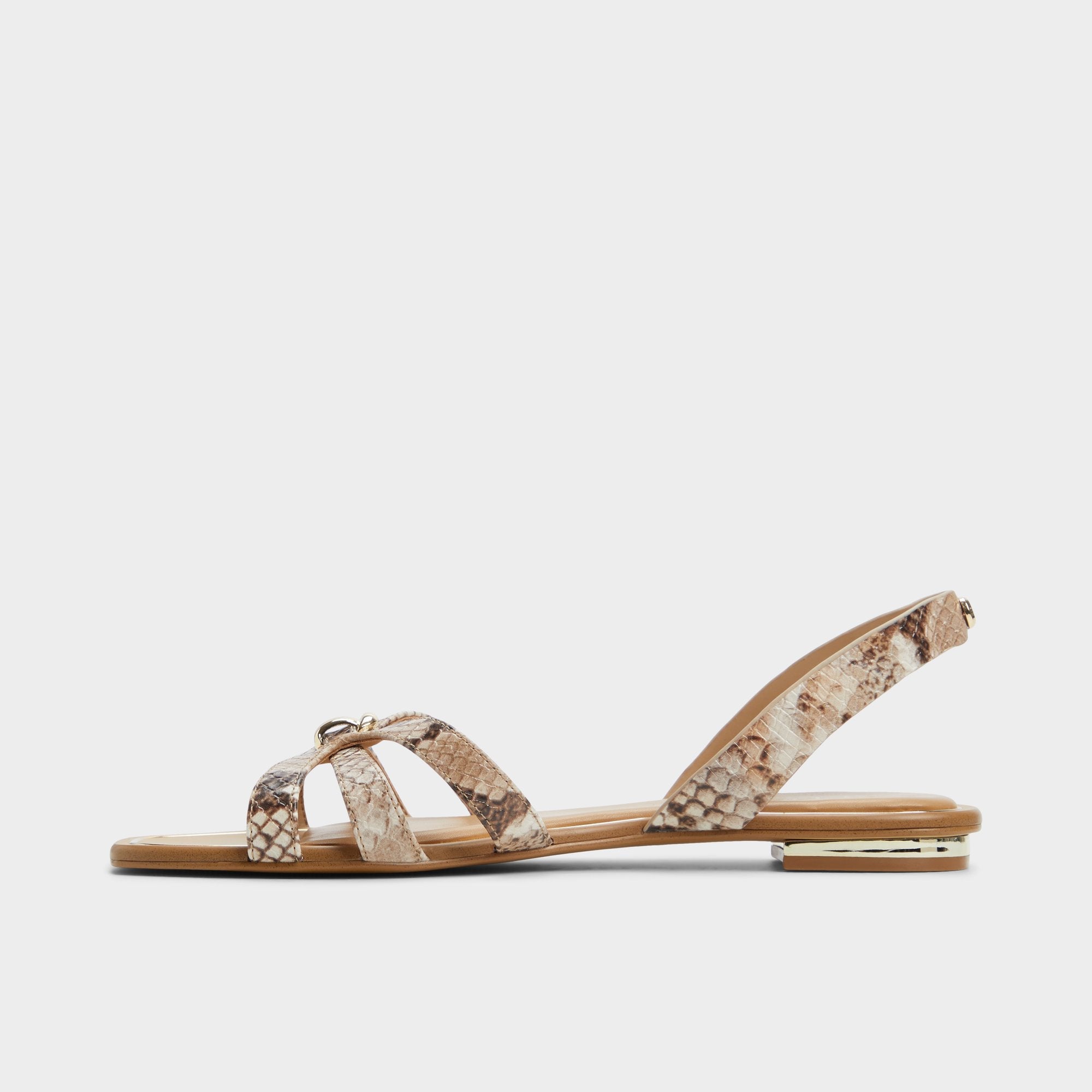 Marassita Brown Multi Women's Slingbacks - Flat sandal | Aldo outlet