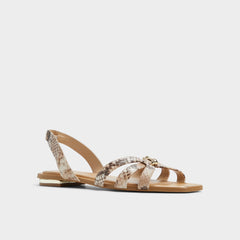 Marassita Brown Multi Women's Slingbacks - Flat sandal | Aldo outlet