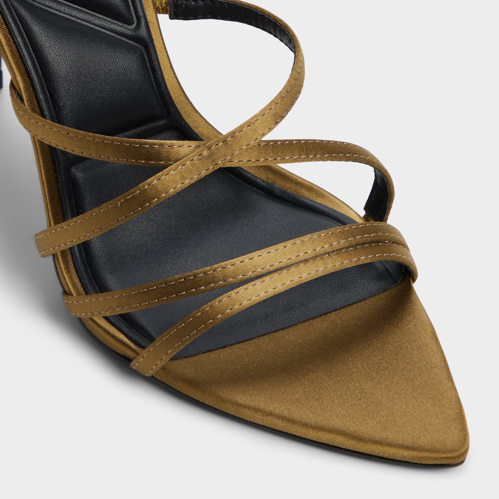Solania Other Green Women's Strappy sandals - Strappy heeled sandal, Stiletto heel | Aldo sale