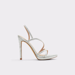 Resurge in Silver - Strappy stiletto sandal, Stiletto heel | Aldo on sale
