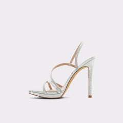 Resurge in Silver - Strappy stiletto sandal, Stiletto heel | Aldo on sale