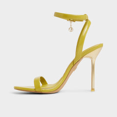 Maristou Lime Green Women's Heeled sandals - Strappy heeled sandal, Stiletto heel | Aldo online