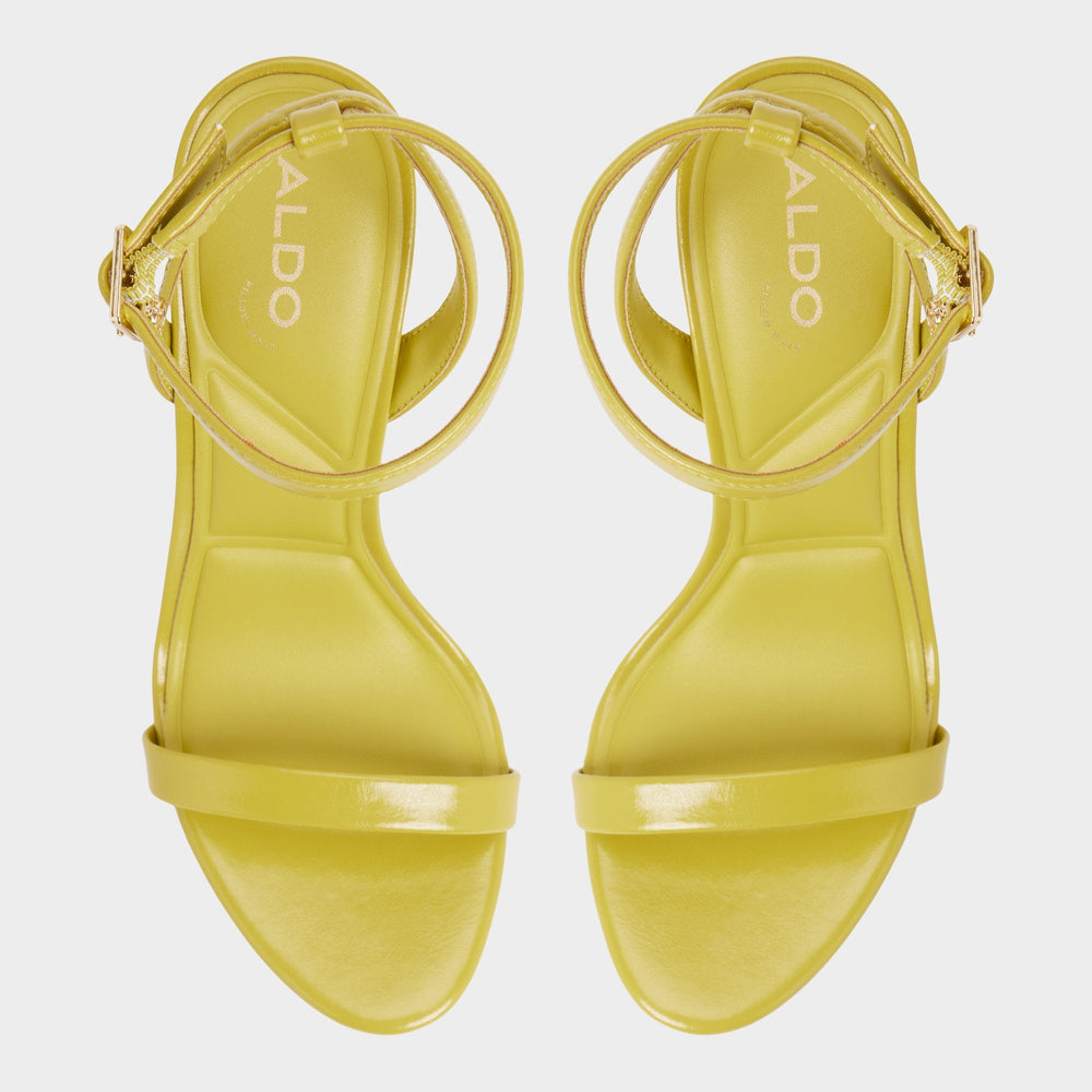 Maristou Lime Green Women's Heeled sandals - Strappy heeled sandal, Stiletto heel | Aldo online