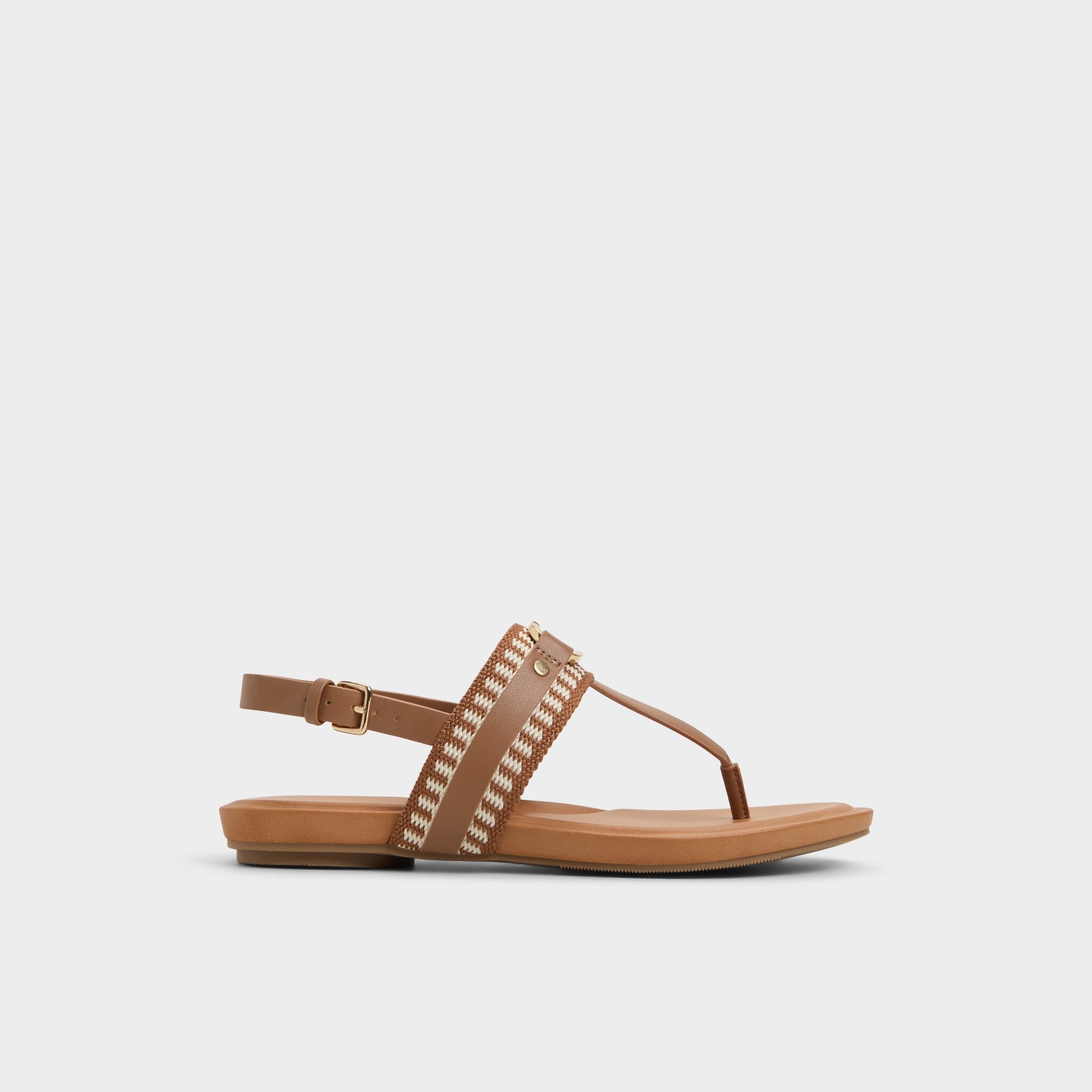 Taylen Medium Brown Women's Festival shoes accessories - T-strap sandal | Aldo outlet