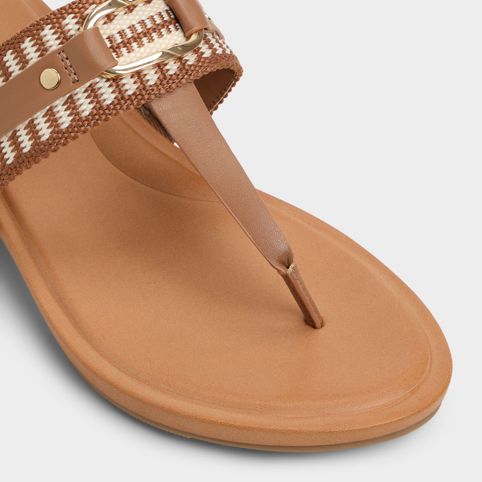 Taylen Medium Brown Women's Festival shoes accessories - T-strap sandal | Aldo outlet