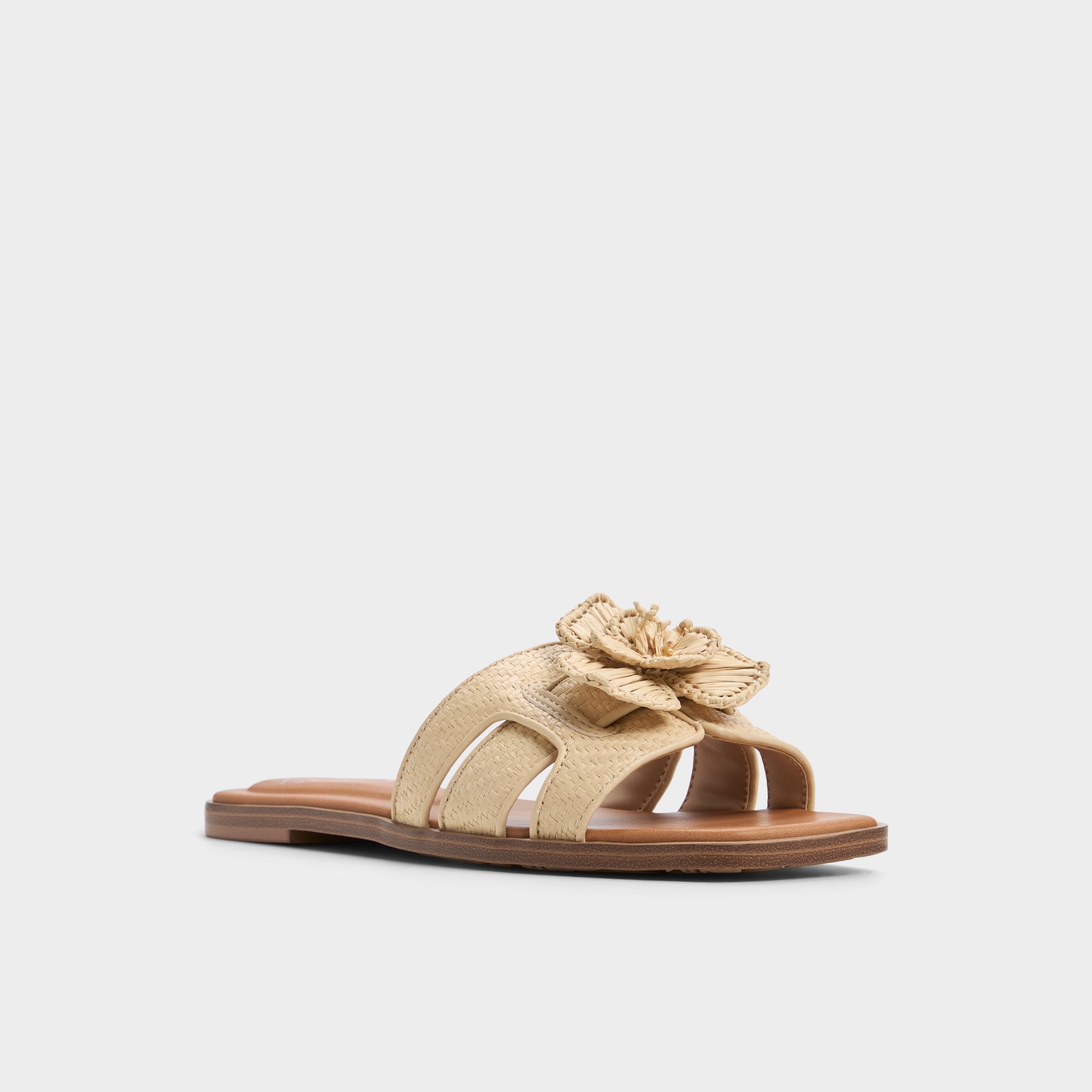 Seaflower Light Beige Women's Flats - Slide sandal | Aldo sale