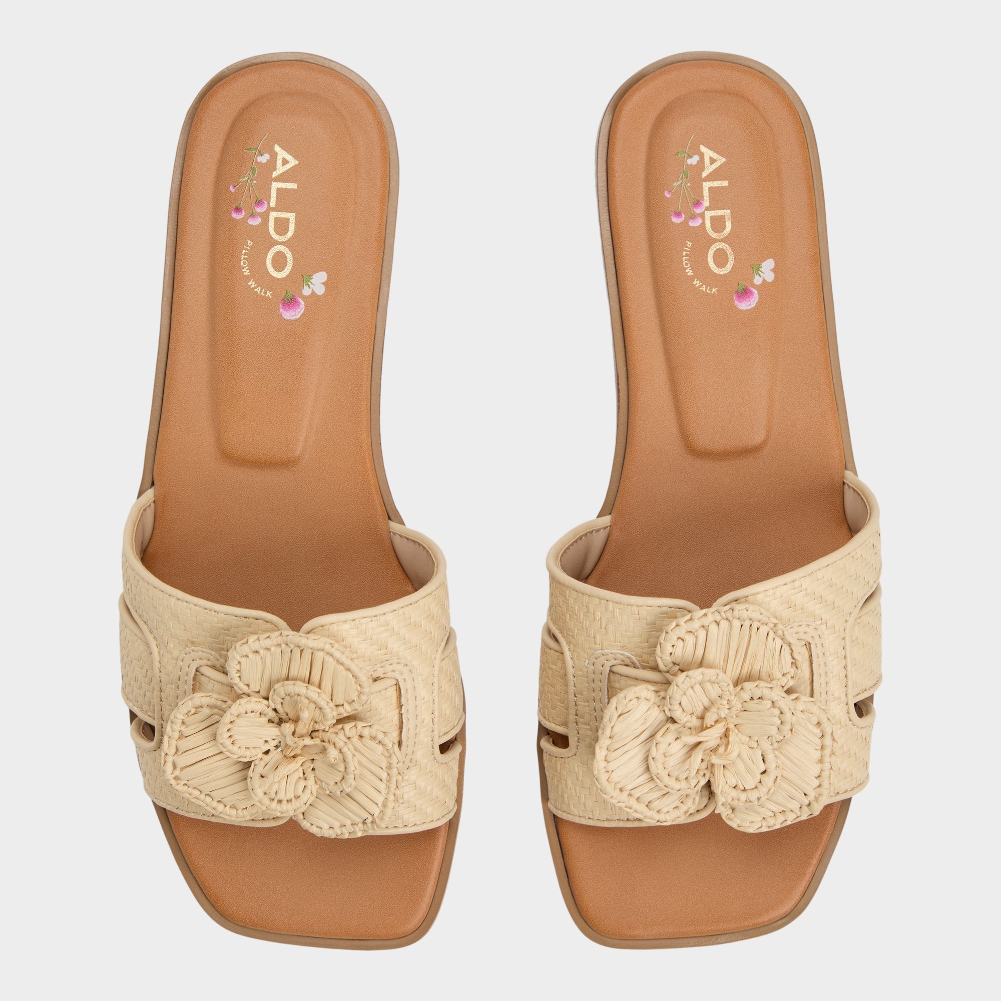 Seaflower Light Beige Women's Flats - Slide sandal | Aldo sale