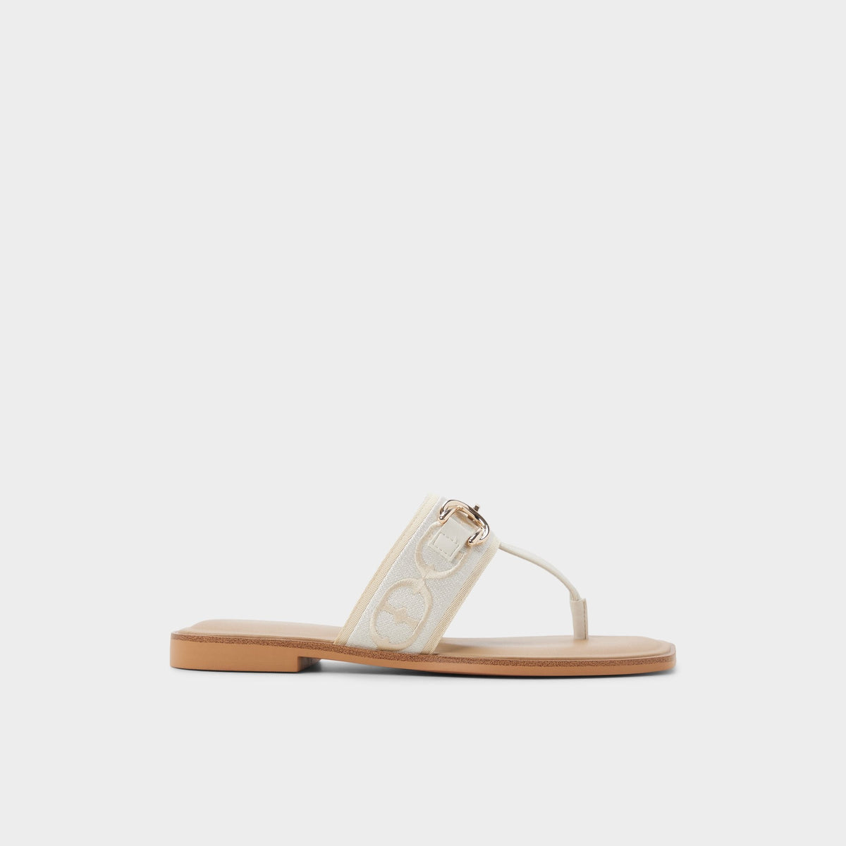 Coralynna in White Bone 14053516 - T-strap sandal | Aldo sale