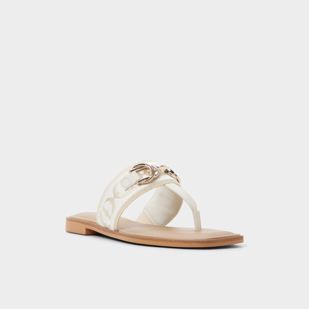 Coralynna in White Bone 14053516 - T-strap sandal | Aldo sale