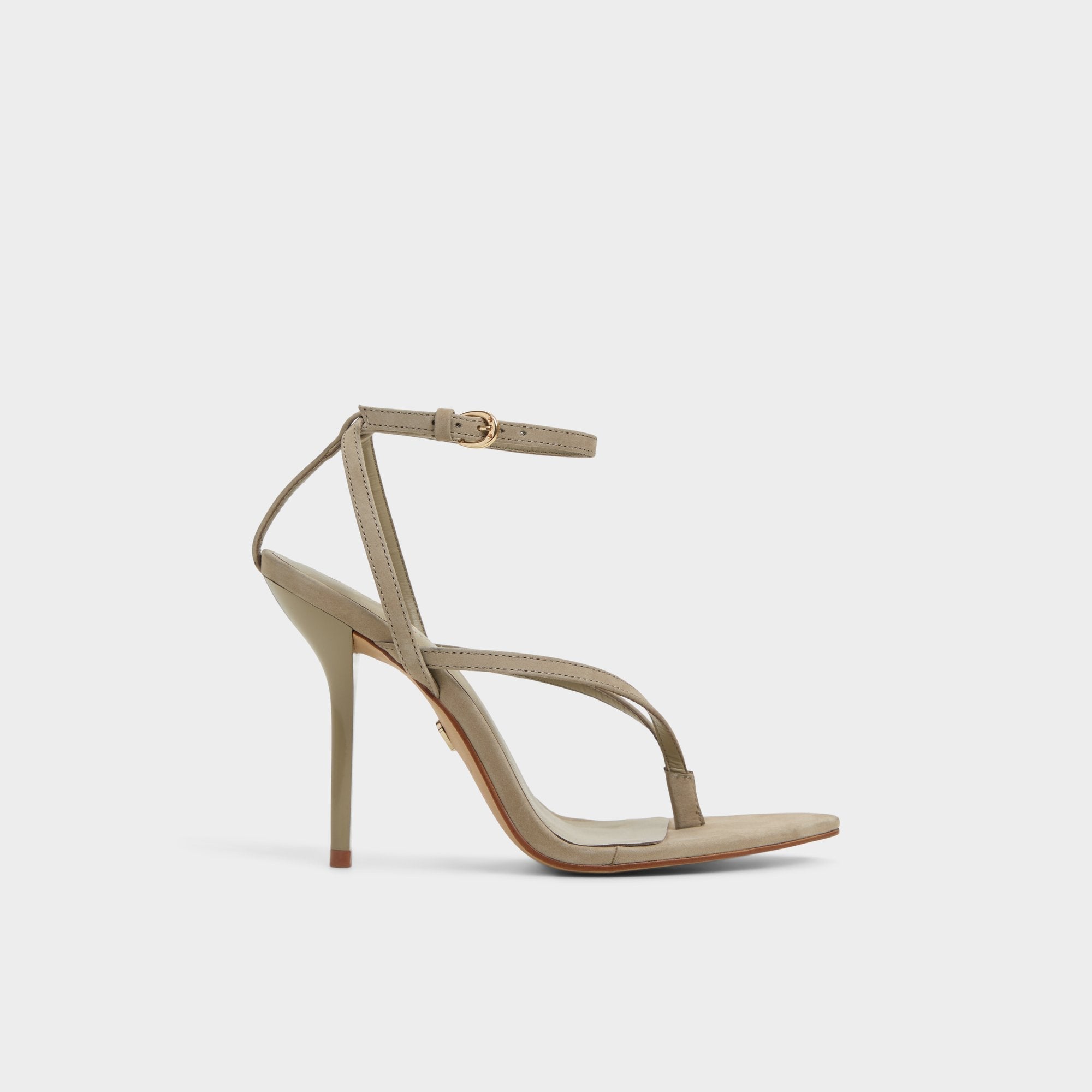 Abyfindley Other Green Women's Strappy sandals - Heeled flip flop, Stiletto heel | Aldo on sale