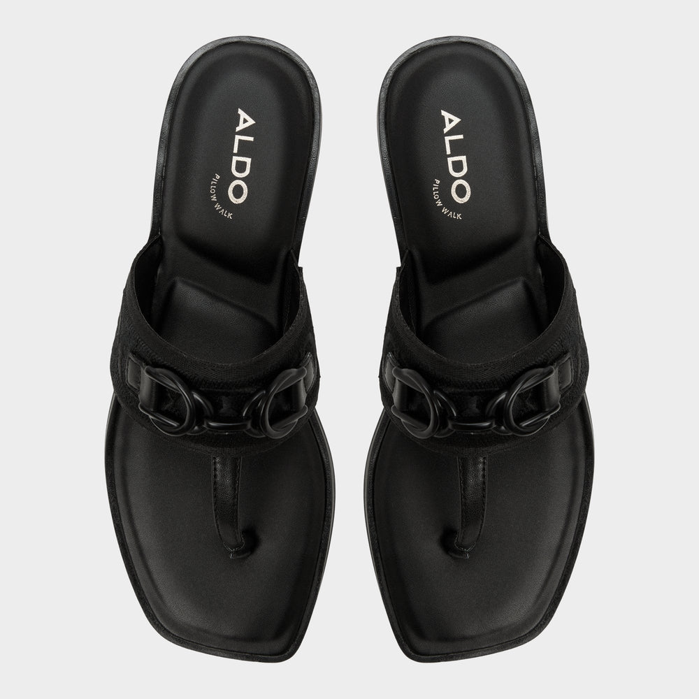 Coralynna in Black - T-strap sandal | Aldo on sale