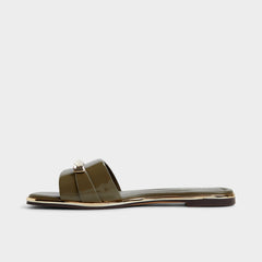 Darlina Other Green Women's Flats - Slide sandal | Aldo discount