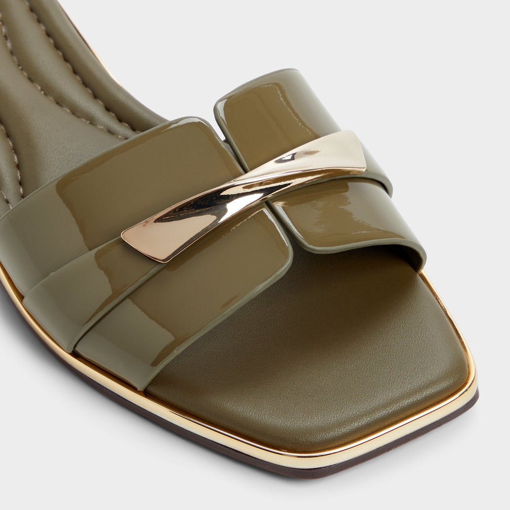 Darlina Other Green Women's Flats - Slide sandal | Aldo discount