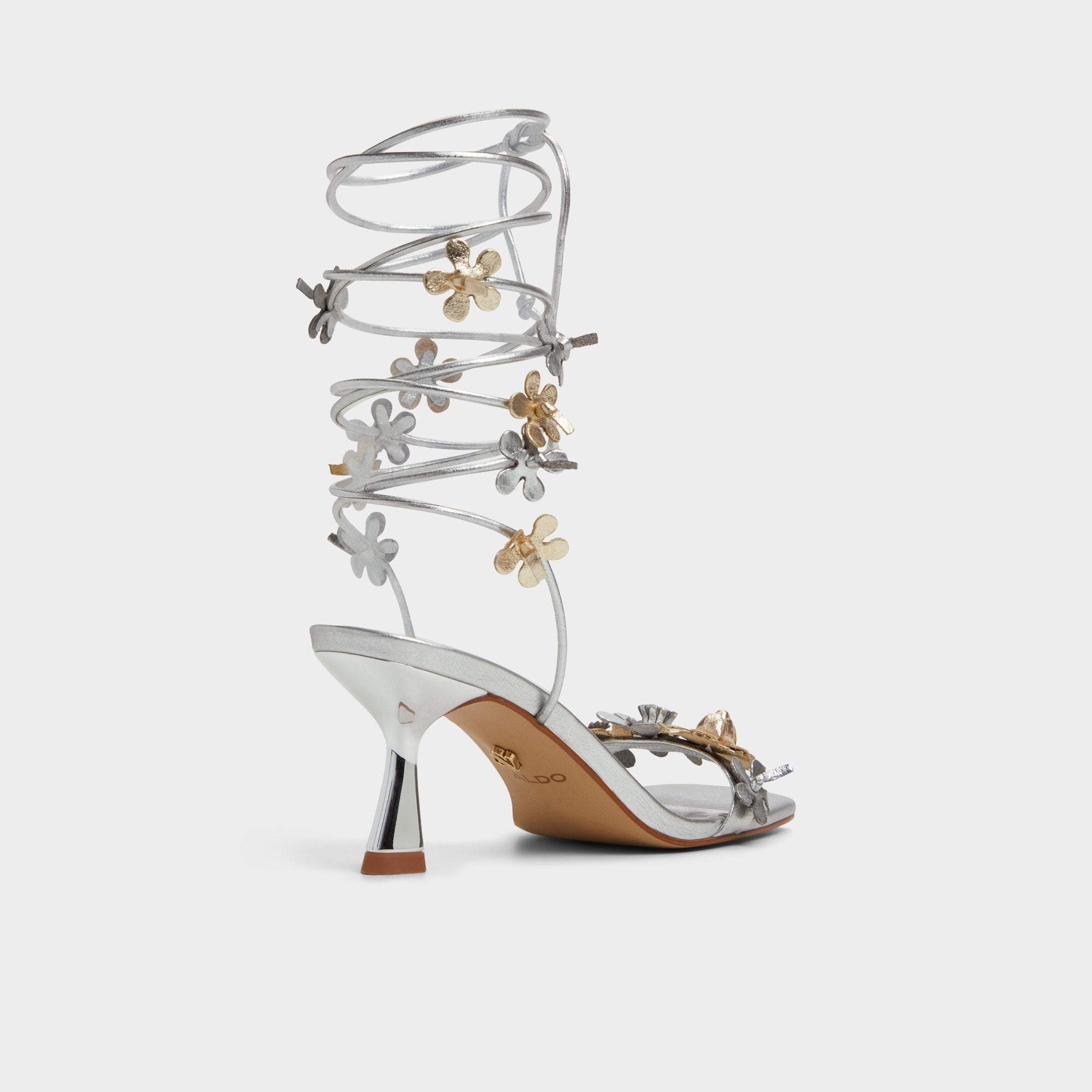 Fiorela Metallic Multi Women's Strappy sandals - Strappy heeled sandal | Aldo outlet