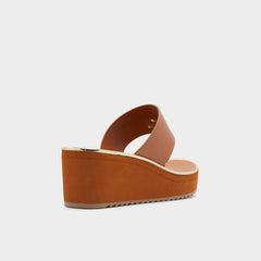Maesllan Medium Brown Women's Wedges - Wedge sandal, Wedge heel | Aldo sale