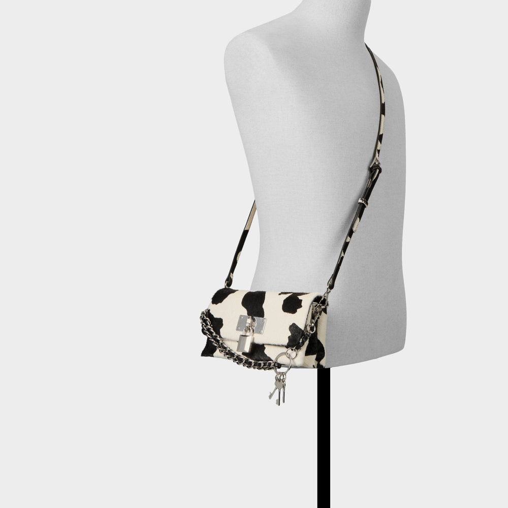 Jackiemini in Black White - Crossbody bag | Aldo online