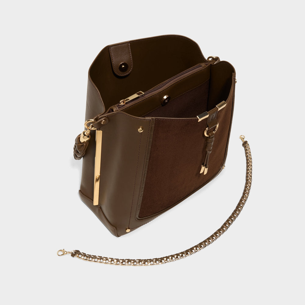 Nalaynaa in Brown - Bucket bag | Aldo sale