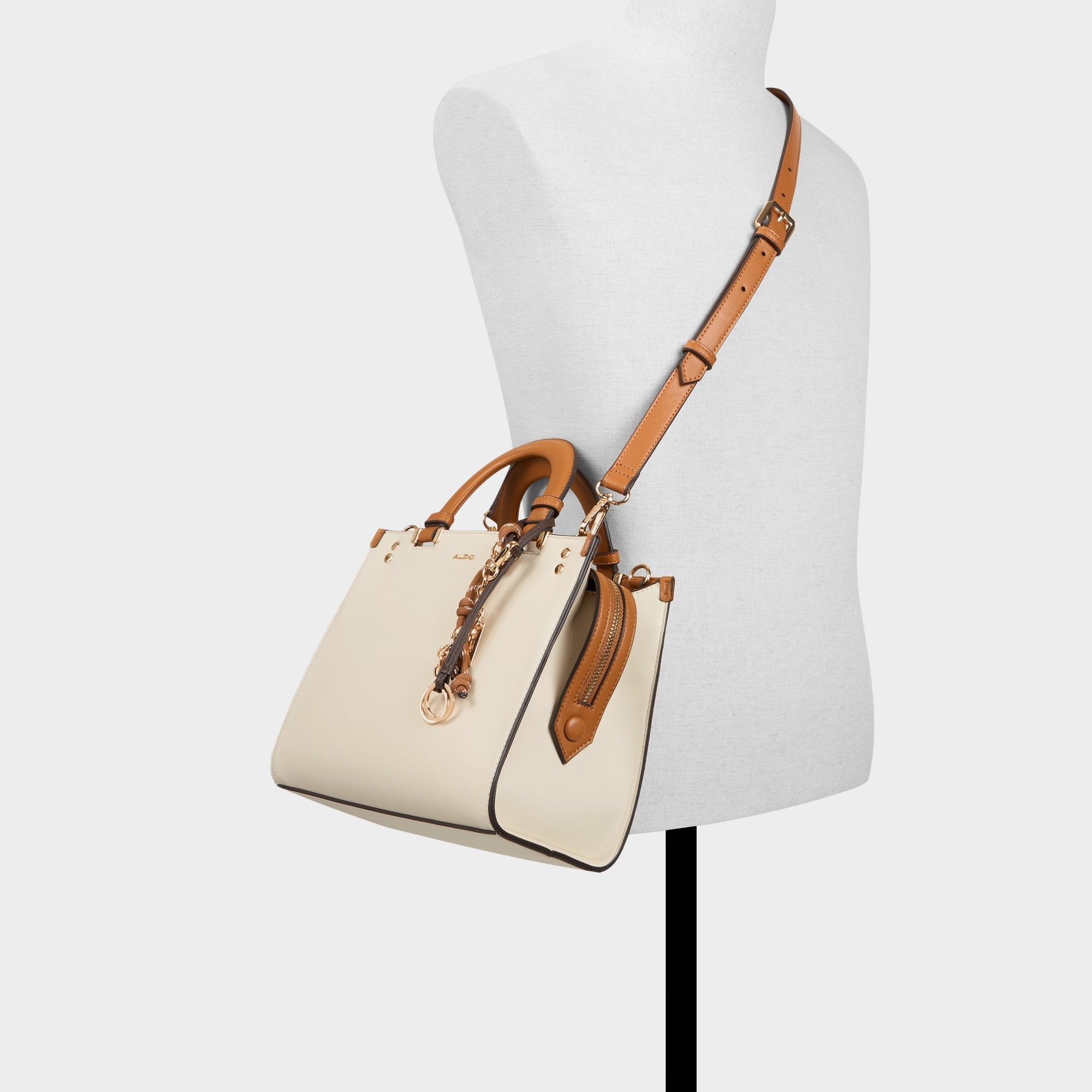 Almarisaa in Tan Combo - Satchel bag | Aldo sale