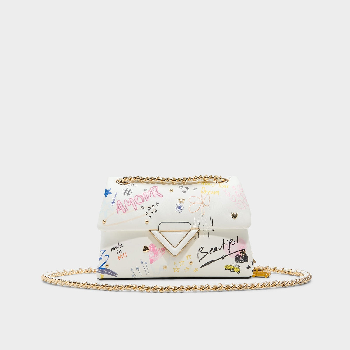 Doodlesoftpufff in White Combo - Crossbody bag | Aldo on sale