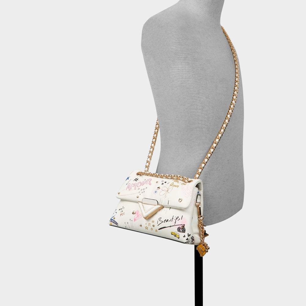 Doodlesoftpufff in White Combo - Crossbody bag | Aldo on sale