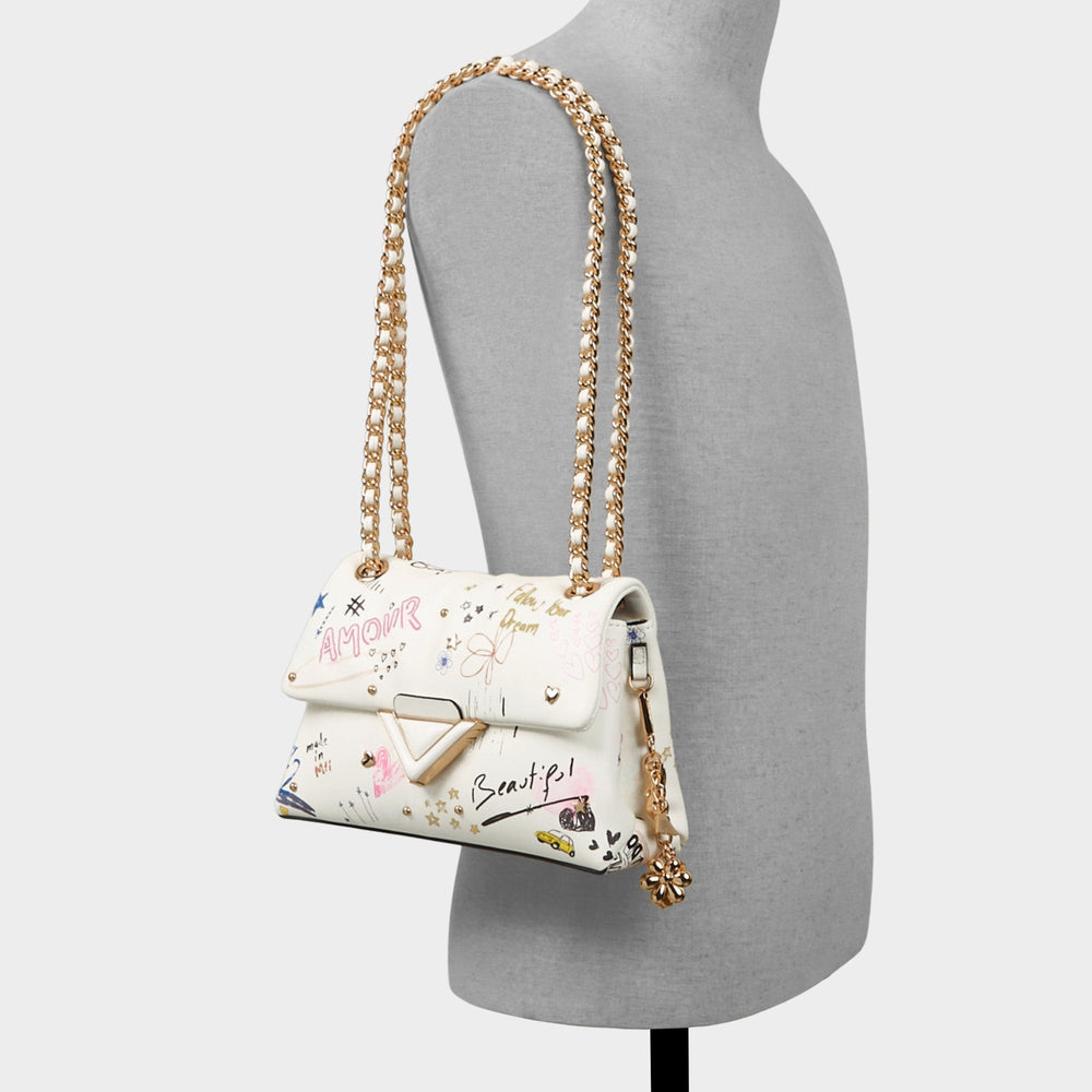 Doodlesoftpufff in White Combo - Crossbody bag | Aldo on sale
