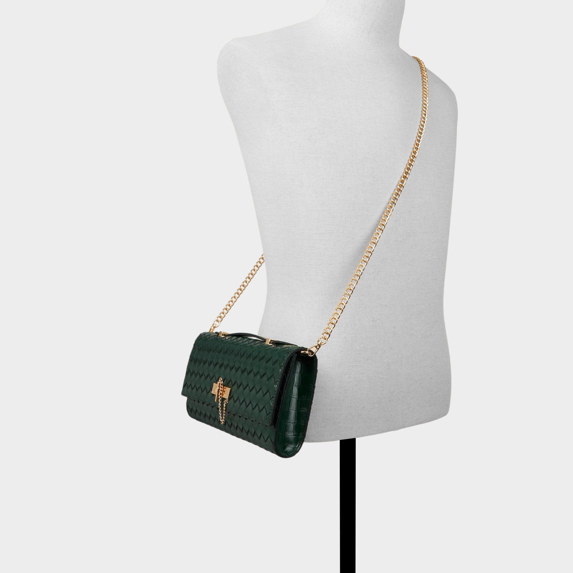 Rouxx in Dark Green - Clutch | Aldo online