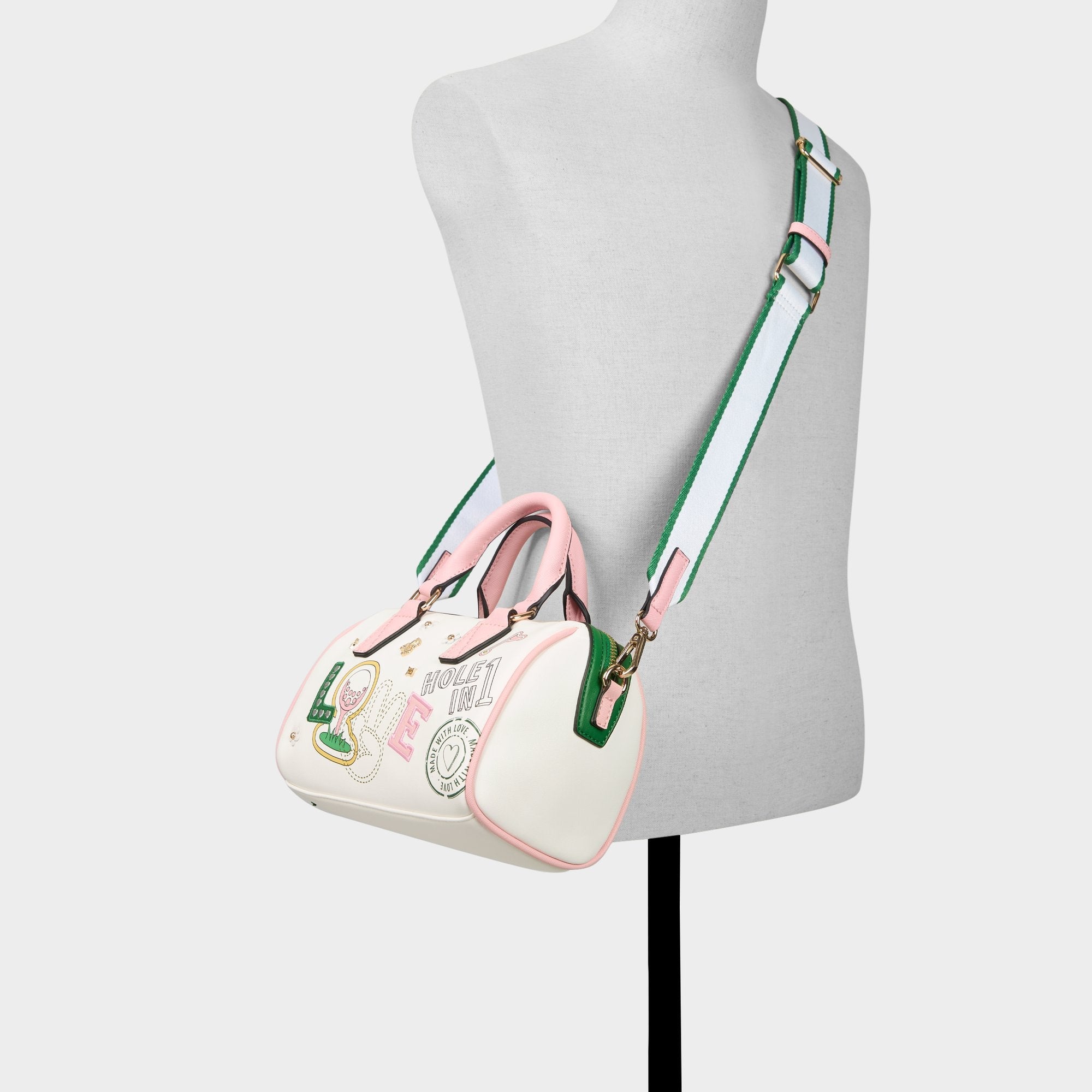 Fisney White Combo Women's Mini bags - Barrel bag | Aldo discount