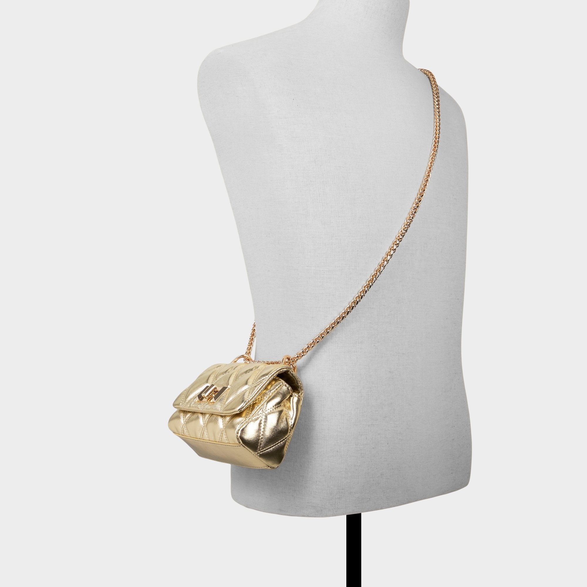 Ledia Gold Women's Iridescent metallics - Crossbody bag | Aldo on sale