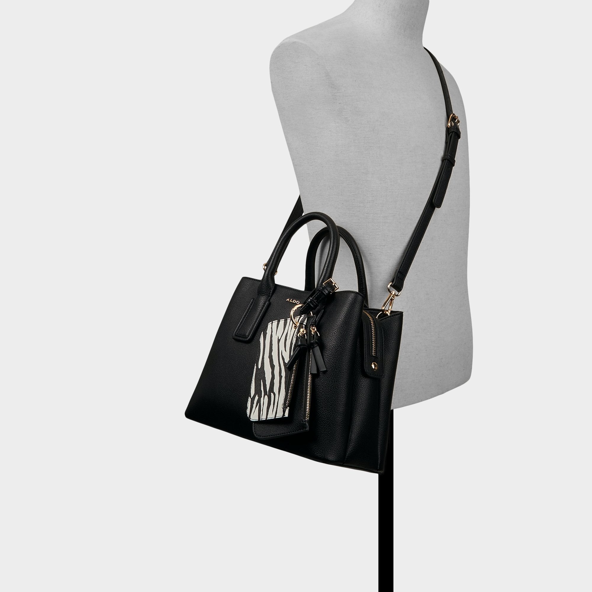 Jeynnaa in Black - Satchel bag | Aldo discount