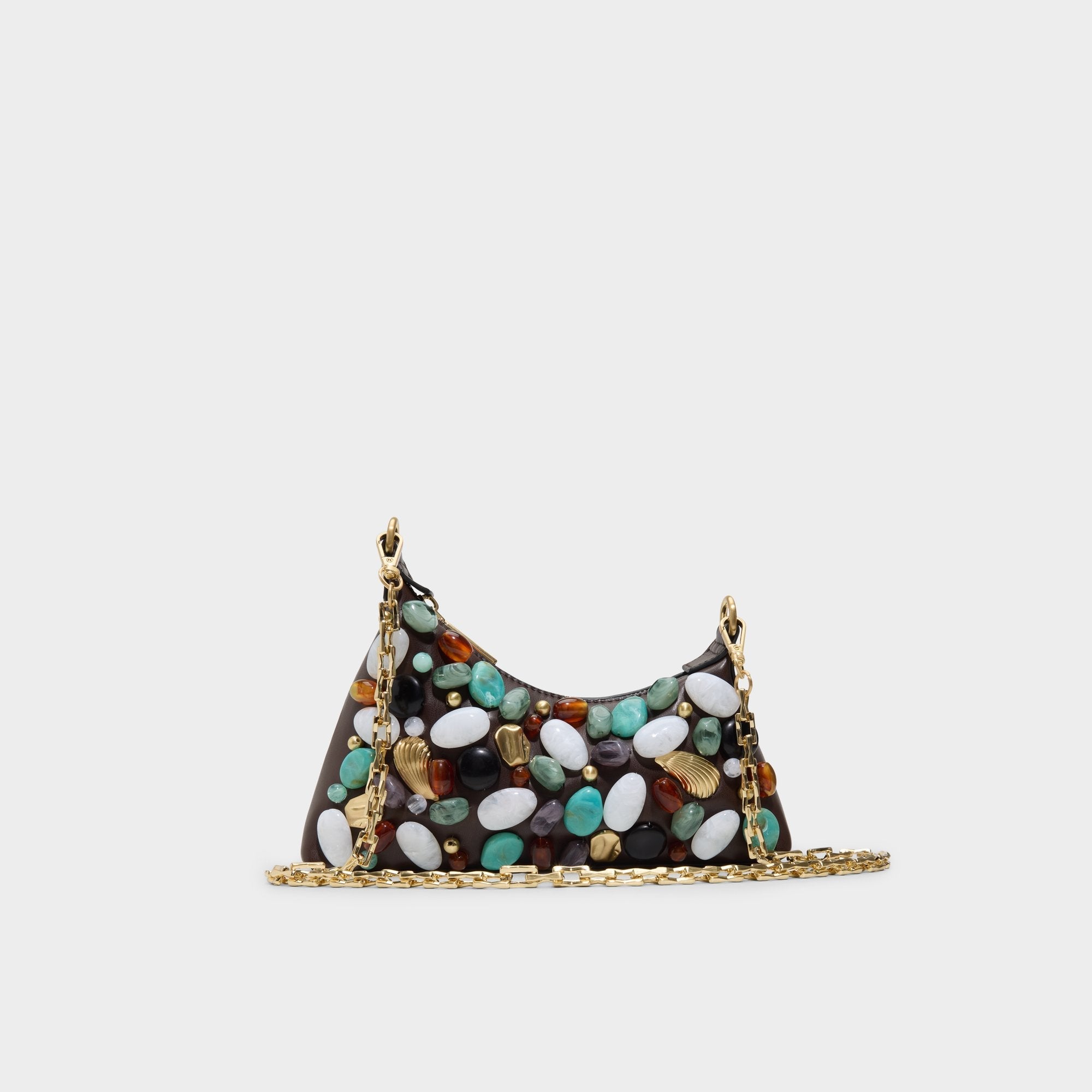 Coastalgemm in Dark Brown - Shoulder bag | Aldo for sale