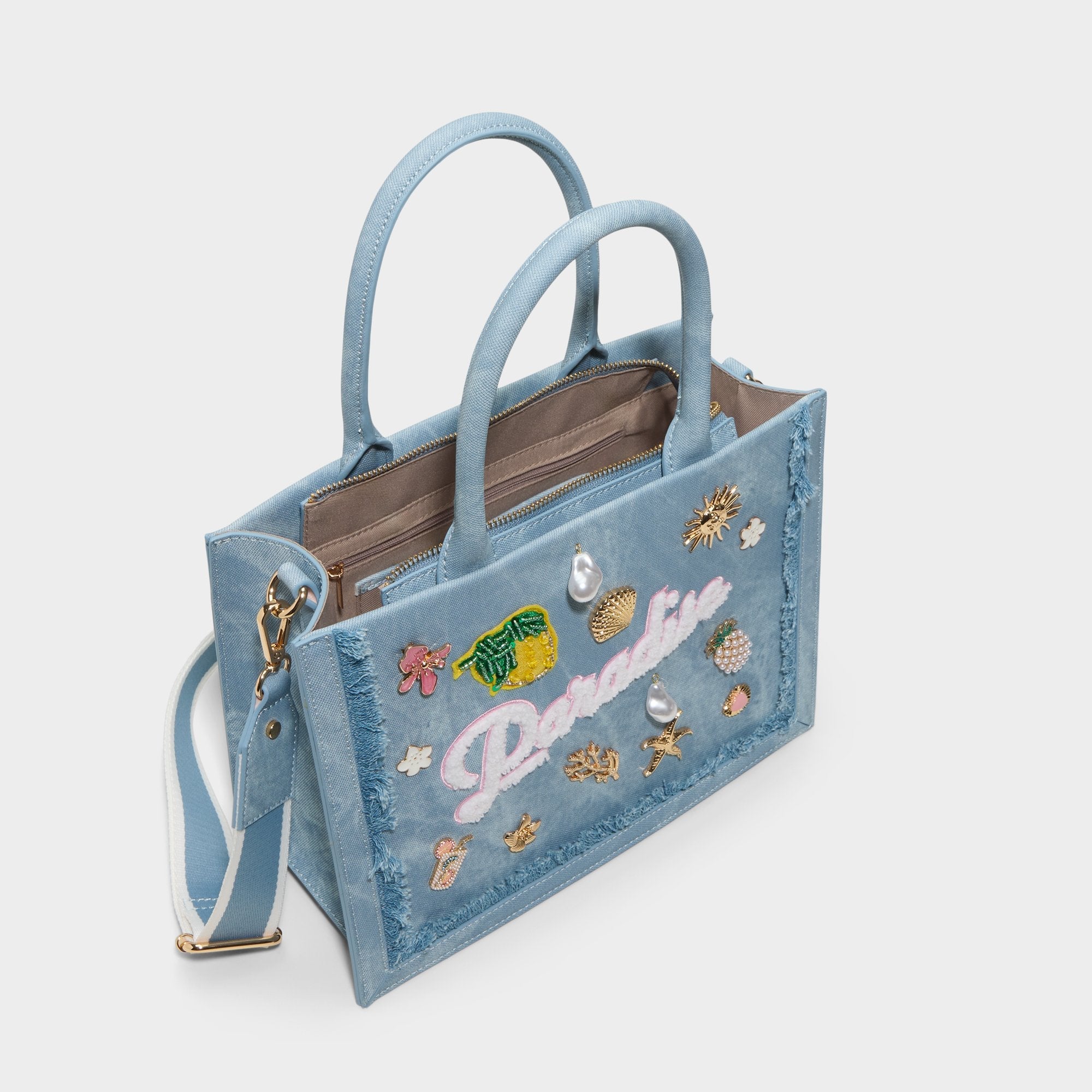 Paradisetotee in Denim - Satchel bag | Aldo outlet