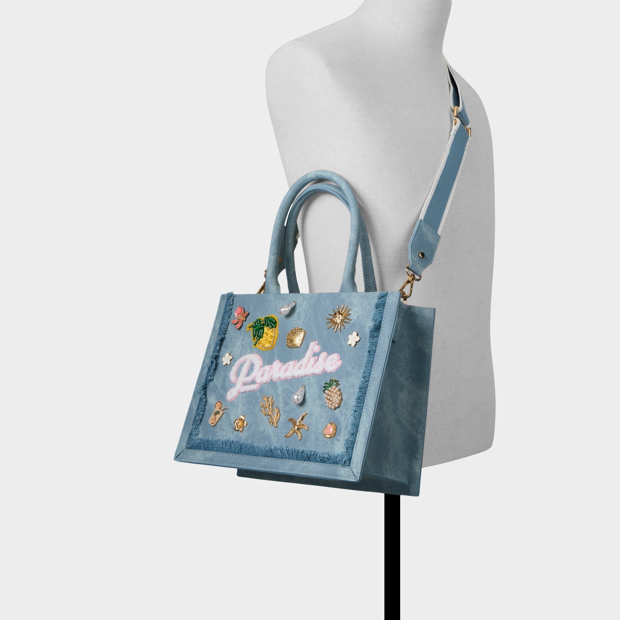 Paradisetotee in Denim - Satchel bag | Aldo outlet