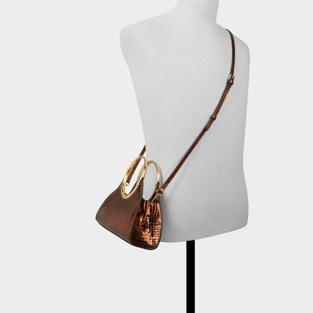 Alayamoonn in Bronze - Top handle bag | Aldo online