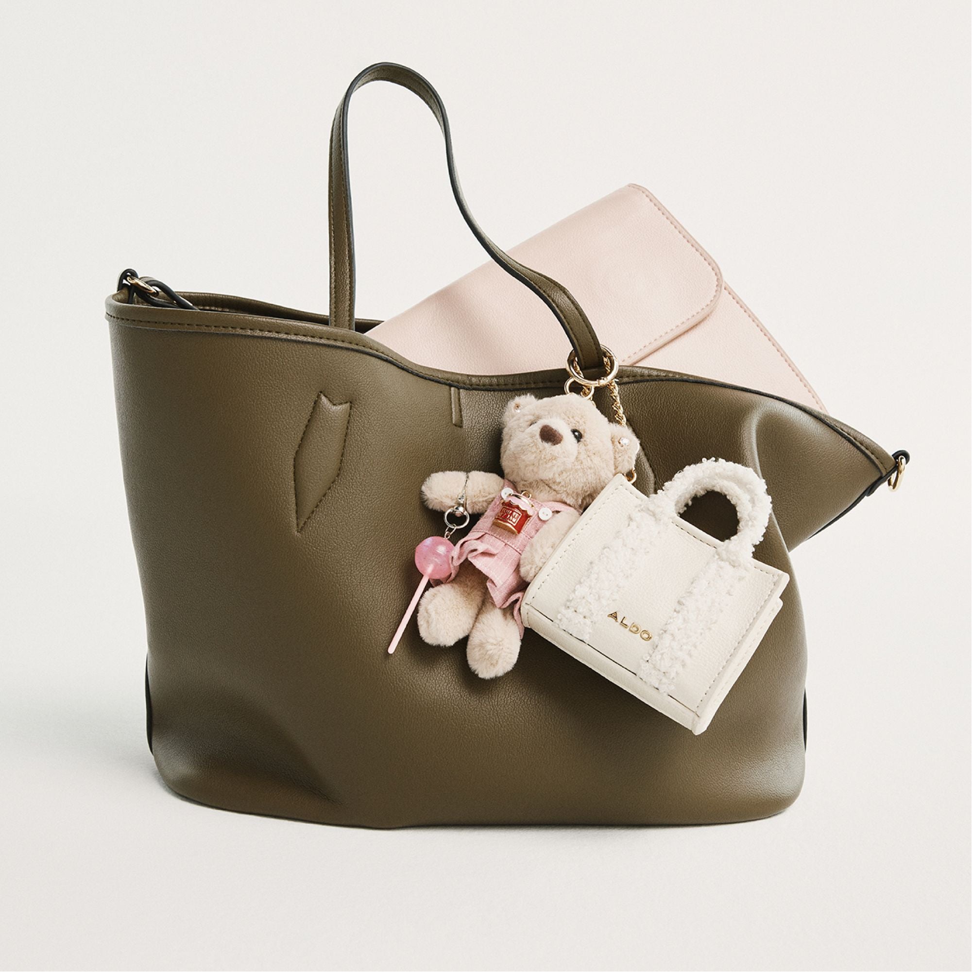 Everythingtotee in Khaki - Tote bag | Aldo online