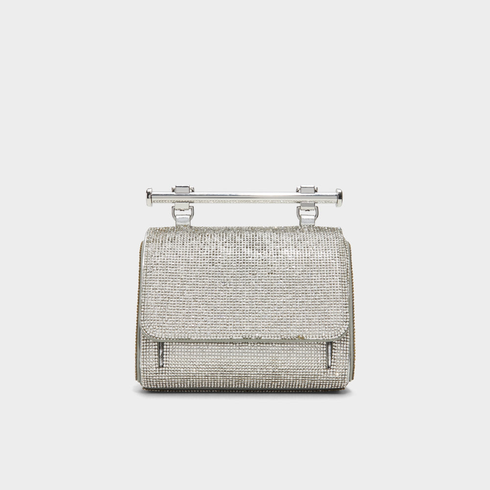 Blingchic Silver Women's Clutches & Evening bags - Top handle bag | Aldo discount