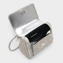 Blingchic Silver Women's Clutches & Evening bags - Top handle bag | Aldo discount