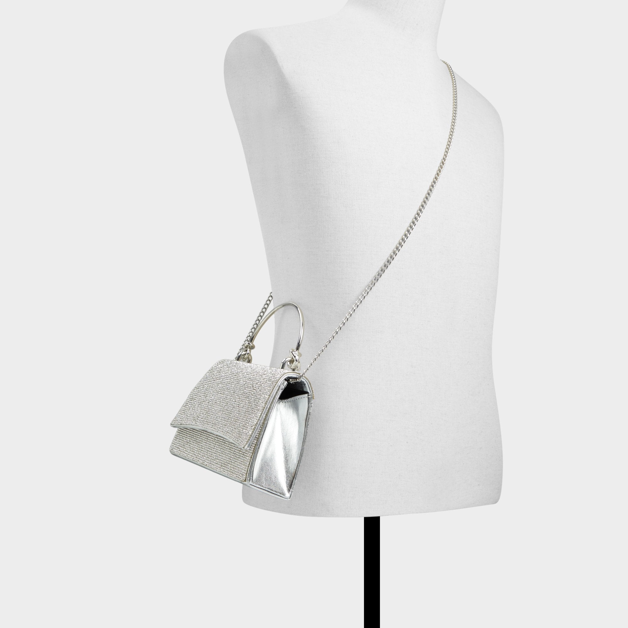Felisiax Silver Women's Top Handle Bags - Top handle bag | Aldo online