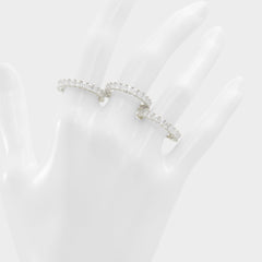 Aschianamini Silver/Clear Multi Women's Rings - Ring | Aldo online