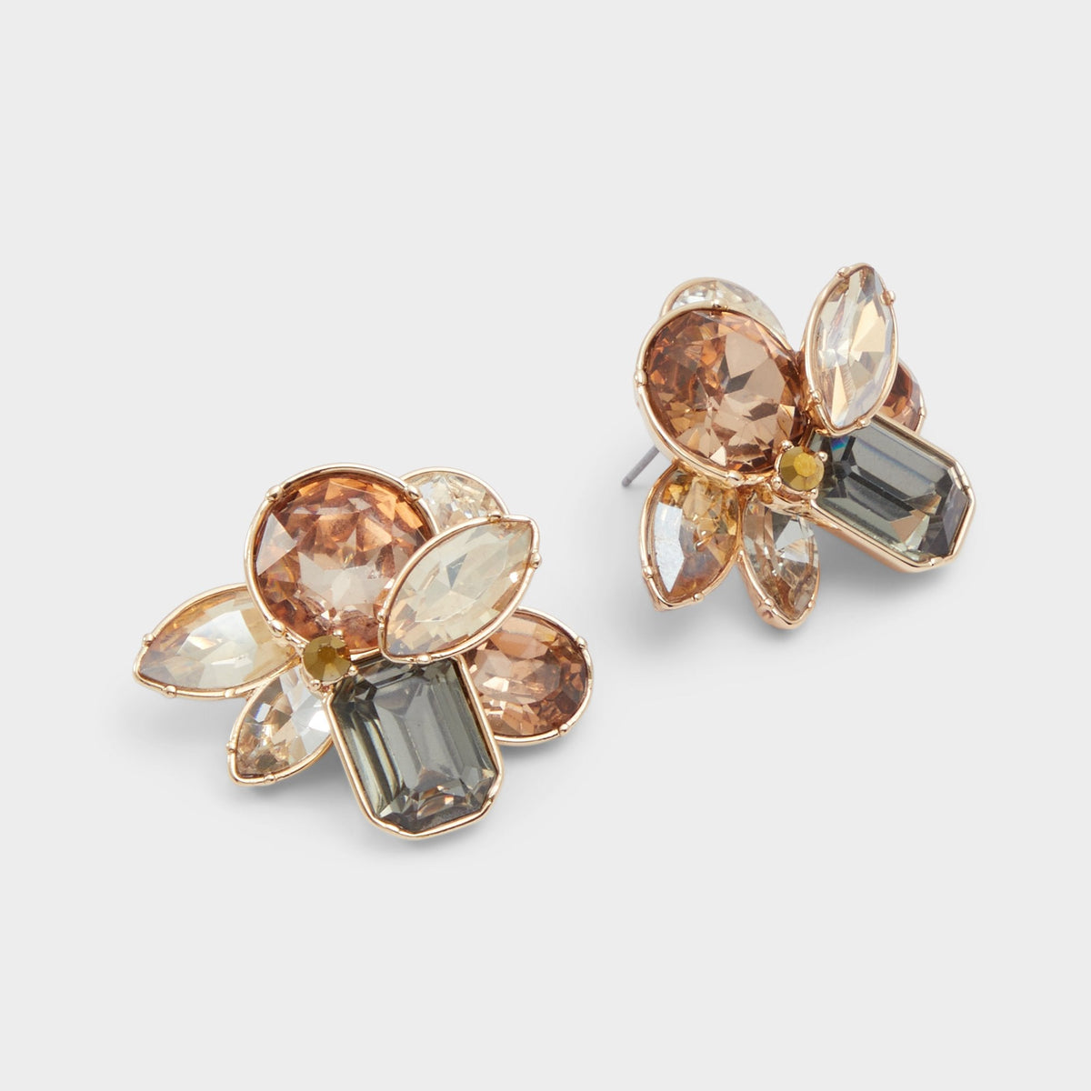 Brocla Light Brown Women's Earrings - Button earrings | Aldo outlet