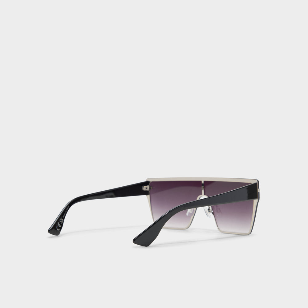 Gavenany Black/Silver Multi Women's Shield - Shield sunglasses | Aldo sale