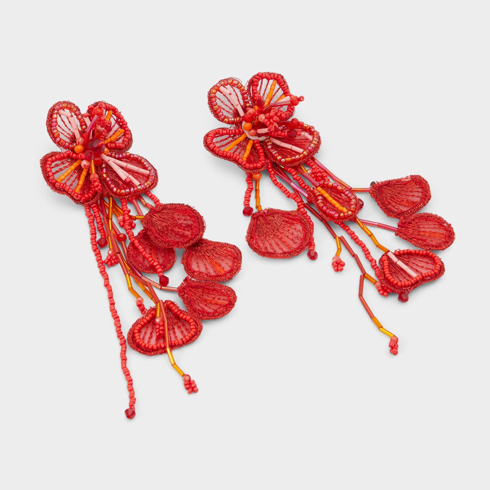Rosellia Red Women's Earrings - Chandelier earrings | Aldo for sale