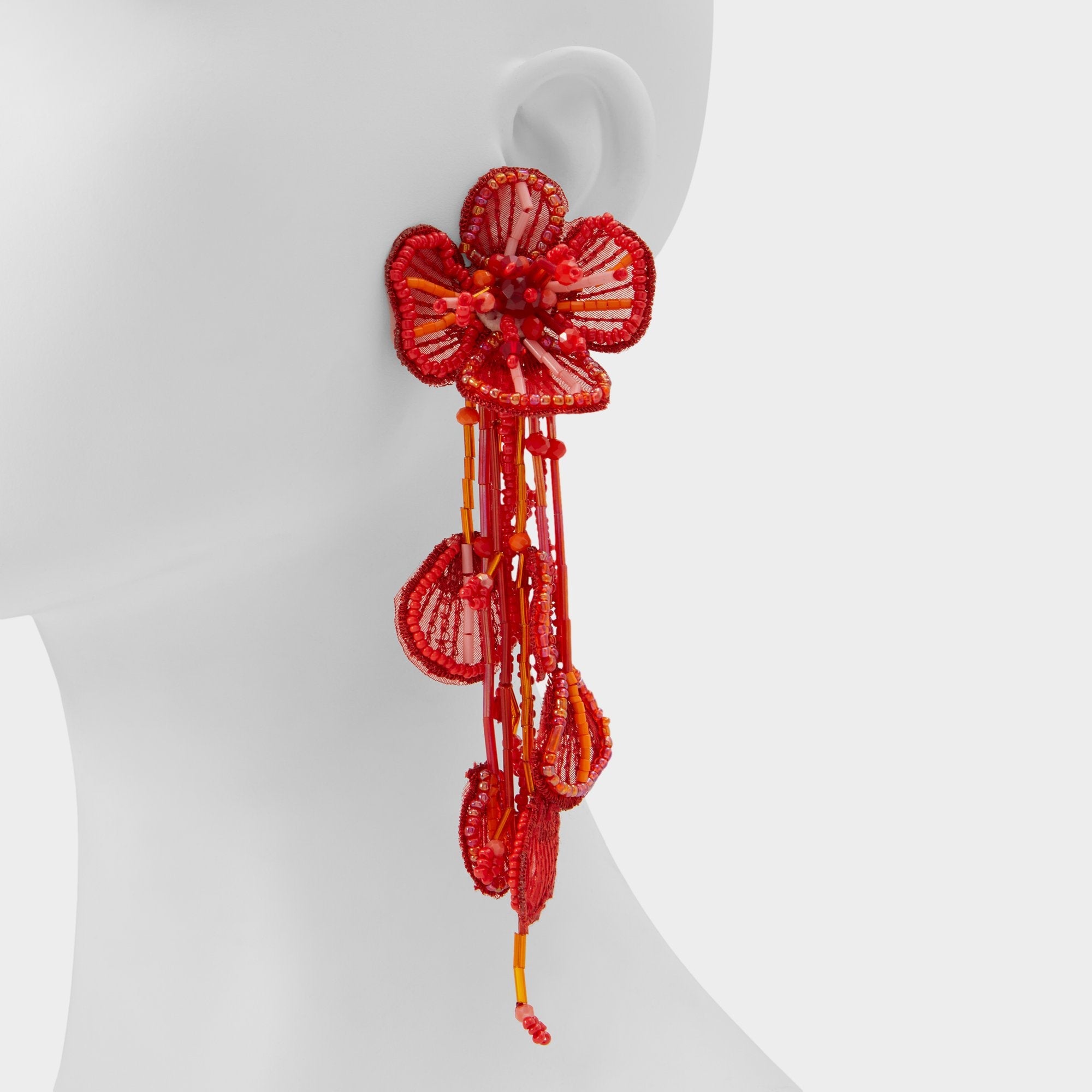 Rosellia Red Women's Earrings - Chandelier earrings | Aldo for sale