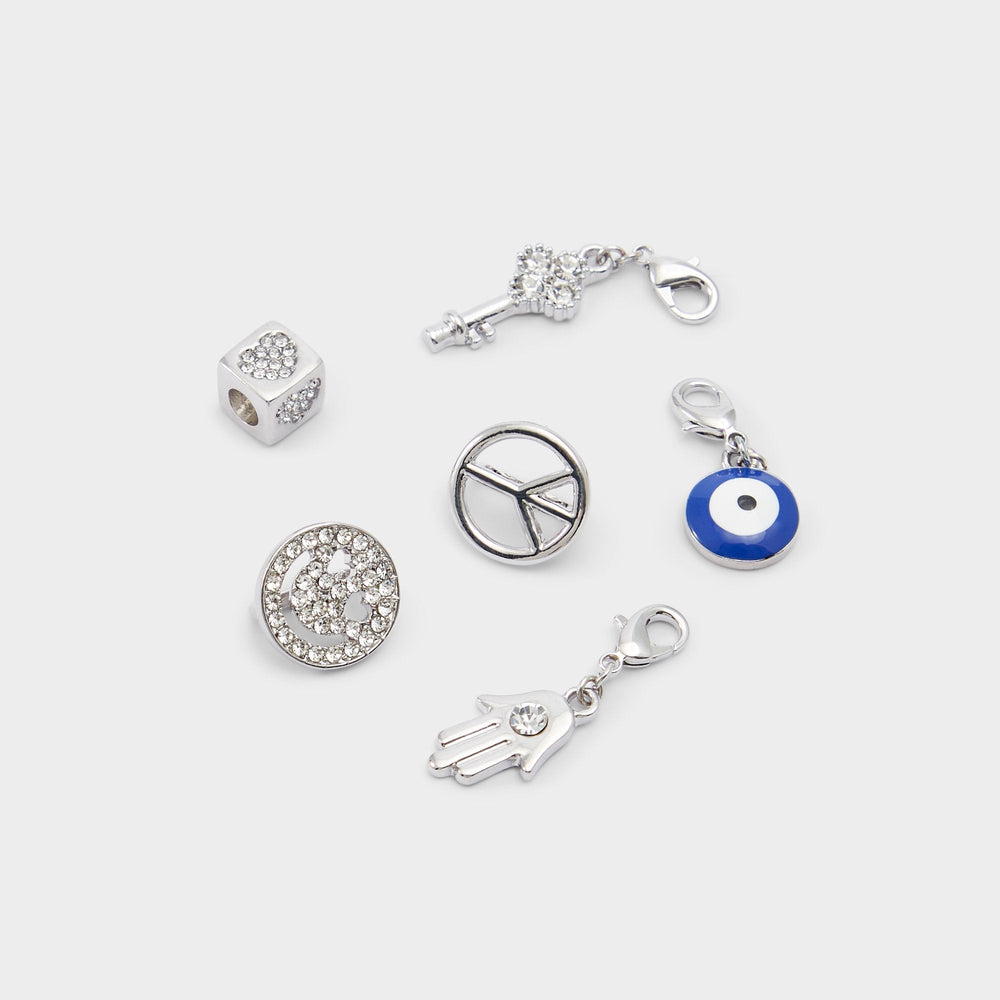 Lacecharms Silver/Clear Multi Women's Shoe Charms & Laces - Shoe charms | Aldo online