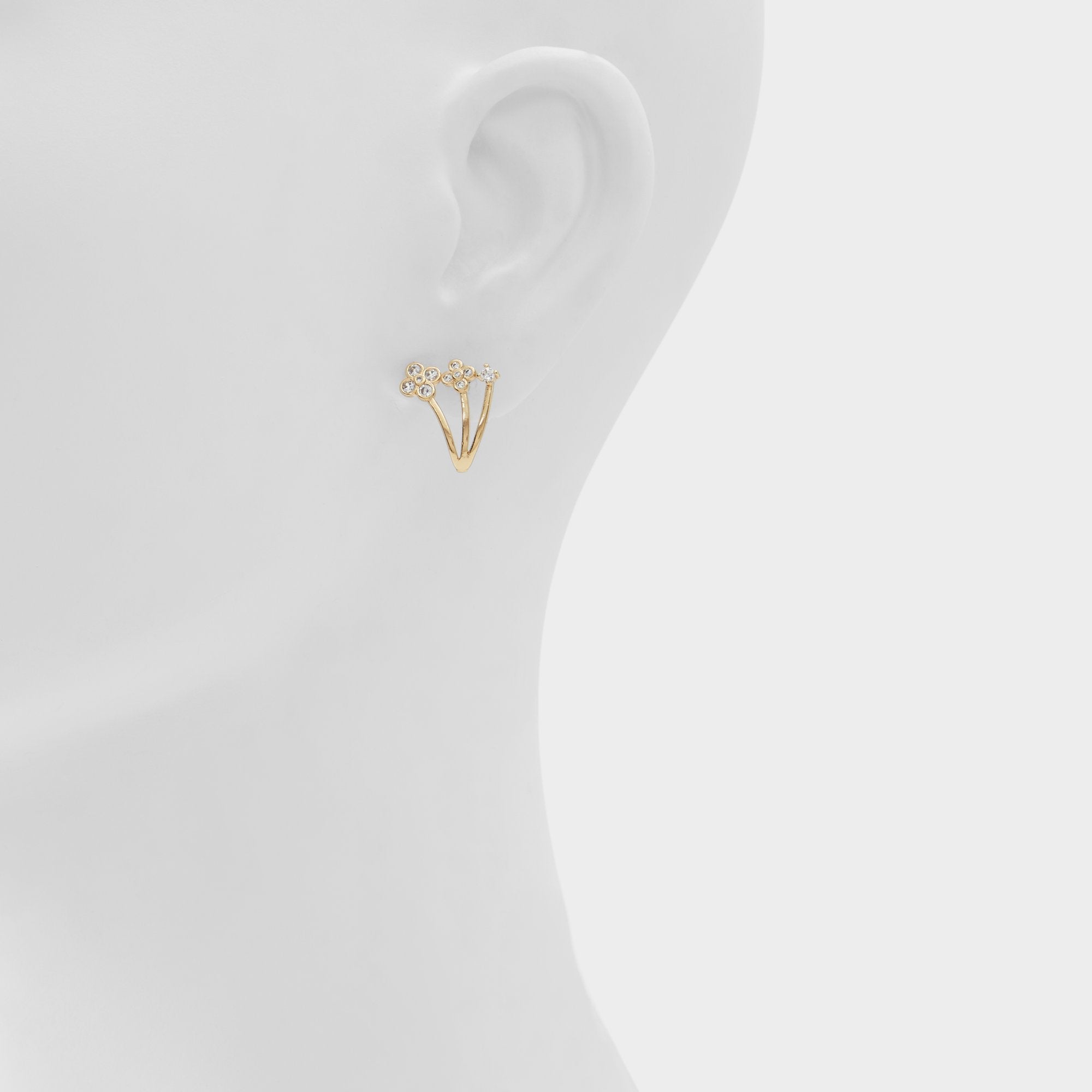 Asieweth Gold/Clear Multi Women's Earrings - Earrings | Aldo outlet